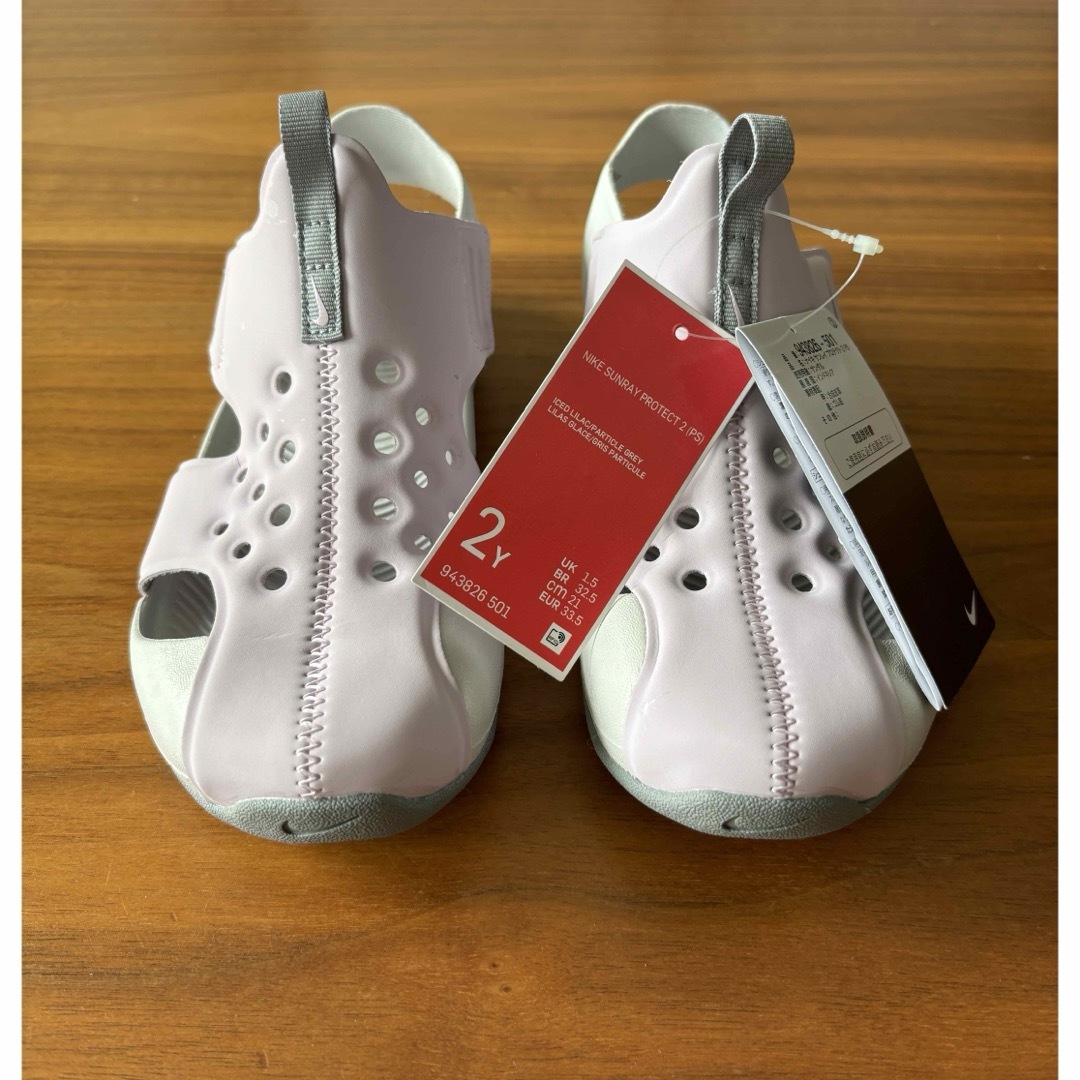 NIKE(ナイキ)の「21cm」NIKE ナイキ サンレイ プロテクト 2 PS キッズ サンダル キッズ/ベビー/マタニティのキッズ靴/シューズ(15cm~)(サンダル)の商品写真