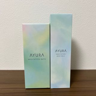 アユーラ(AYURA)のアユーラ　メディテーションバスt  メディテーションボディミルク　セット(入浴剤/バスソルト)