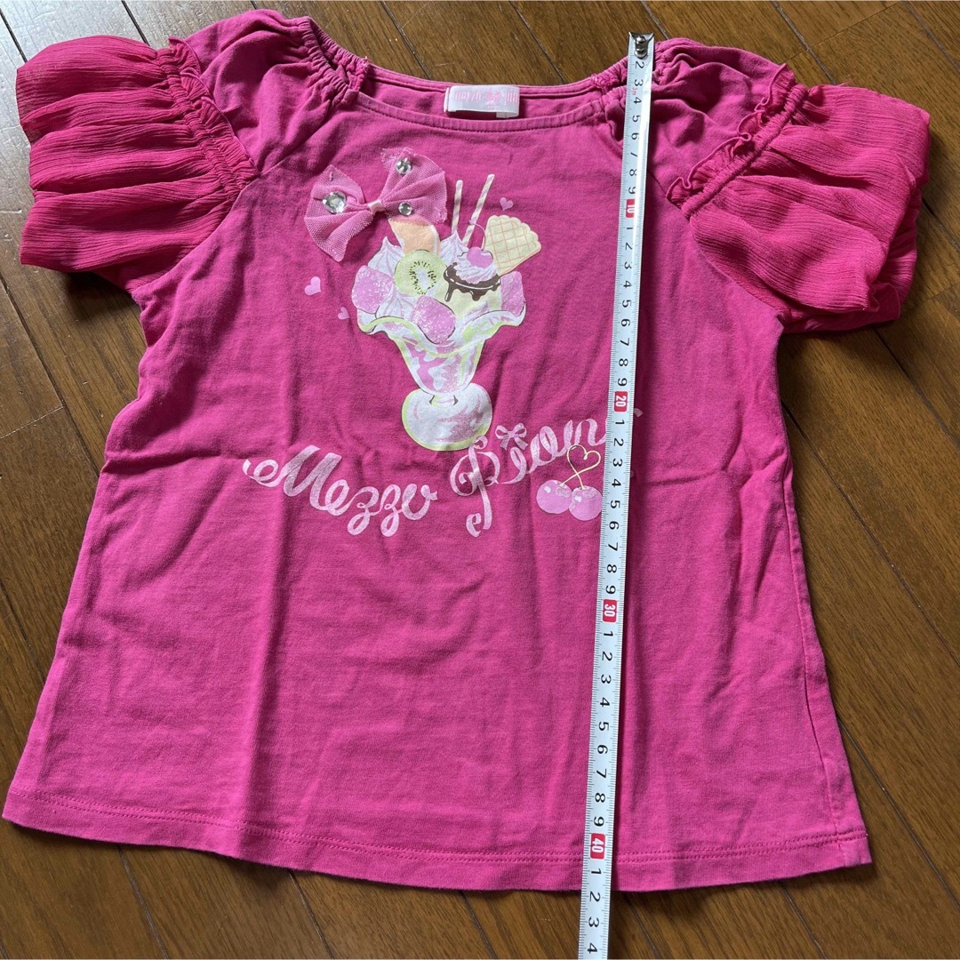 mezzo piano(メゾピアノ)のメゾピアノ　130 キッズ/ベビー/マタニティのキッズ服女の子用(90cm~)(Tシャツ/カットソー)の商品写真