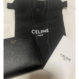 celine - セリーヌ CELINE 2つ折り財布 小銭入れ付き コンパクトウォレット　正規品