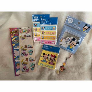 ディズニー(Disney)の【美品】Disney ディズニー　Babyシリーズ7点セット(キャラクターグッズ)