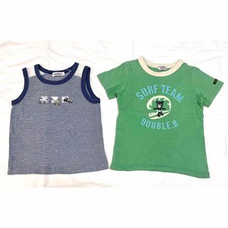 ミキハウス(mikihouse)のfamiliarタンクトップ　DOUBLE_B Tシャツ　110サイズ(Tシャツ/カットソー)