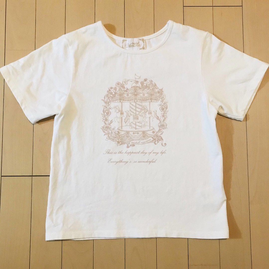 michellMacaron(ミシェルマカロン)のミシェルマカロン　メリーゴーランドTシャツ レディースのトップス(Tシャツ(半袖/袖なし))の商品写真