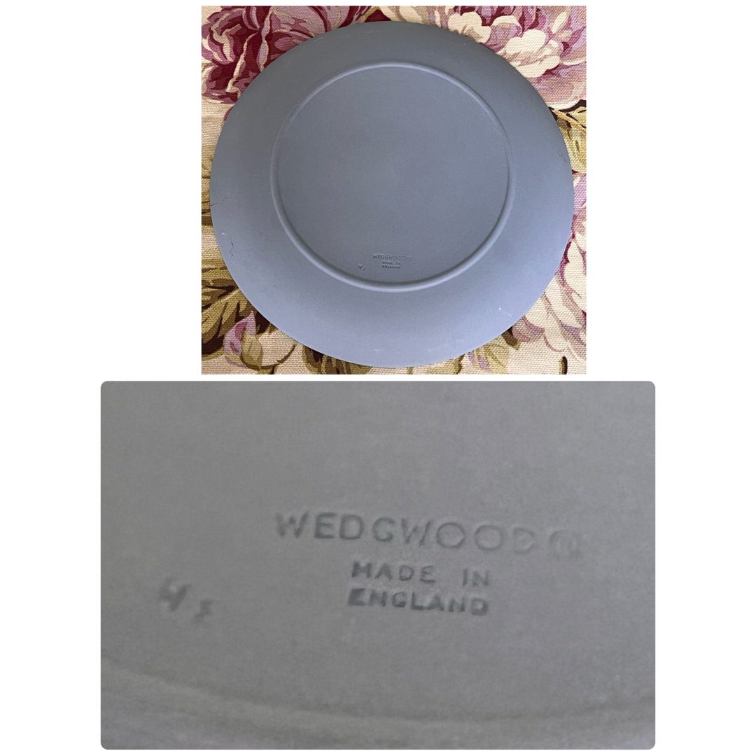 WEDGWOOD(ウェッジウッド)の【レア美品】ウェッジウッド★ジャスパー★Mothers day プレート　1枚 インテリア/住まい/日用品のキッチン/食器(食器)の商品写真