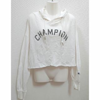 Champion - チャンピオン ショートパーカー ショートスウェット ロゴパーカー ロゴトレーナー