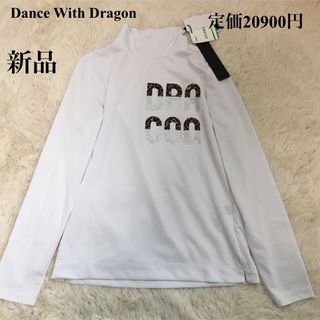 Dance With Dragon - 【新品】ダンスウィズドラゴン　カットソー　ゴルフウェア　ビジュー　　ビジュー　