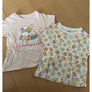 ユニクロ(UNIQLO)のすみっこぐらし UT2枚セット(Tシャツ/カットソー)