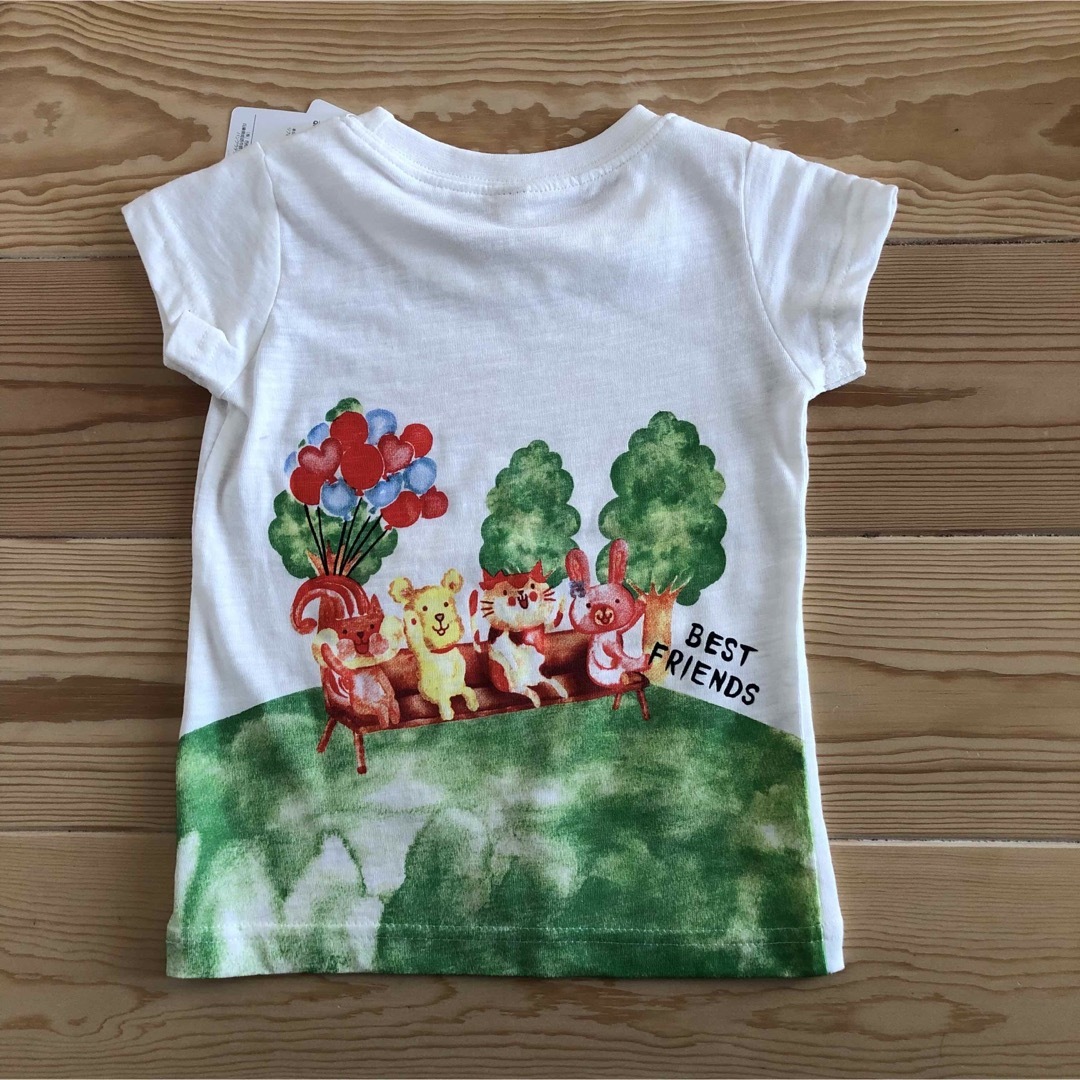 新品80サイズ半袖Tシャツ3枚セット！サンリオ★キティ★キキララ キッズ/ベビー/マタニティのベビー服(~85cm)(Ｔシャツ)の商品写真