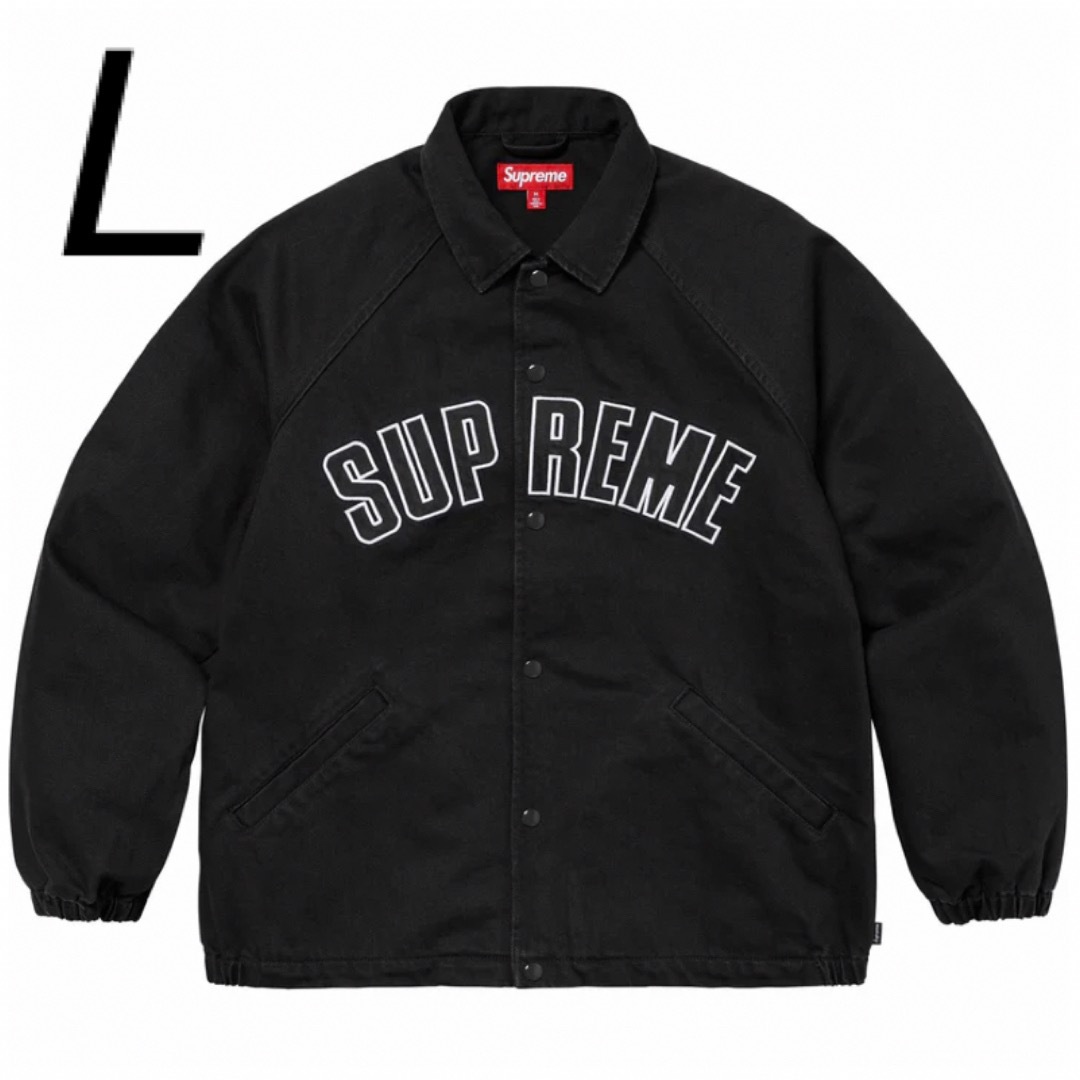 Supreme(シュプリーム)のSupreme ARC Denim Coaches Jacket Black L メンズのジャケット/アウター(その他)の商品写真