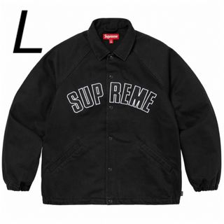 Supreme ARC Denim Coaches Jacket Black L