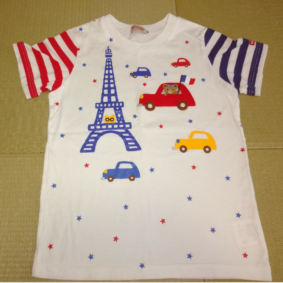 mikihouse(ミキハウス)のミキハウス　半袖Tシャツ　120 キッズ/ベビー/マタニティのキッズ服男の子用(90cm~)(Tシャツ/カットソー)の商品写真