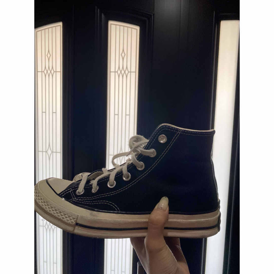 CHUCK TAYLOR(チャックテイラー)の☆24cm ct70 チャックテイラーハイカット 黒 レディースの靴/シューズ(スニーカー)の商品写真