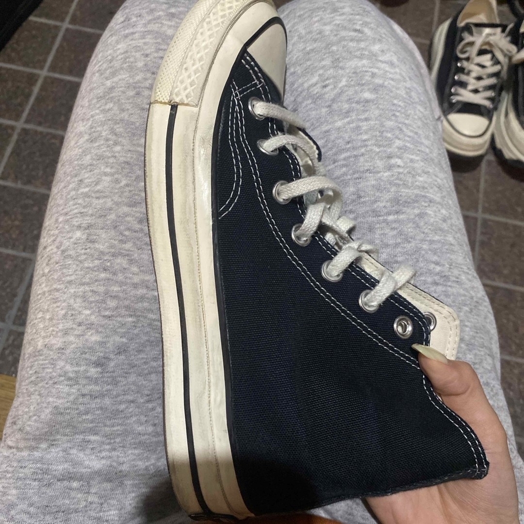 CHUCK TAYLOR(チャックテイラー)の☆24cm ct70 チャックテイラーハイカット 黒 レディースの靴/シューズ(スニーカー)の商品写真