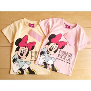 ディズニー(Disney)の新品ミニー*子供服Ｔシャツ*未使用ディズニー*送料無料キッズ*Disney半袖(Tシャツ/カットソー)