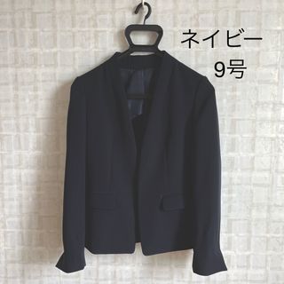 スーツカンパニー(THE SUIT COMPANY)のダブルサテンストレッチＷＡＳＨＡＢＬＥ　Ｖカラージャケット　スーツカンパニー(その他)