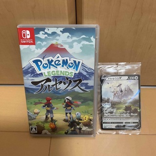 Nintendo Switch - Pokemon LEGENDS アルセウス　カード付