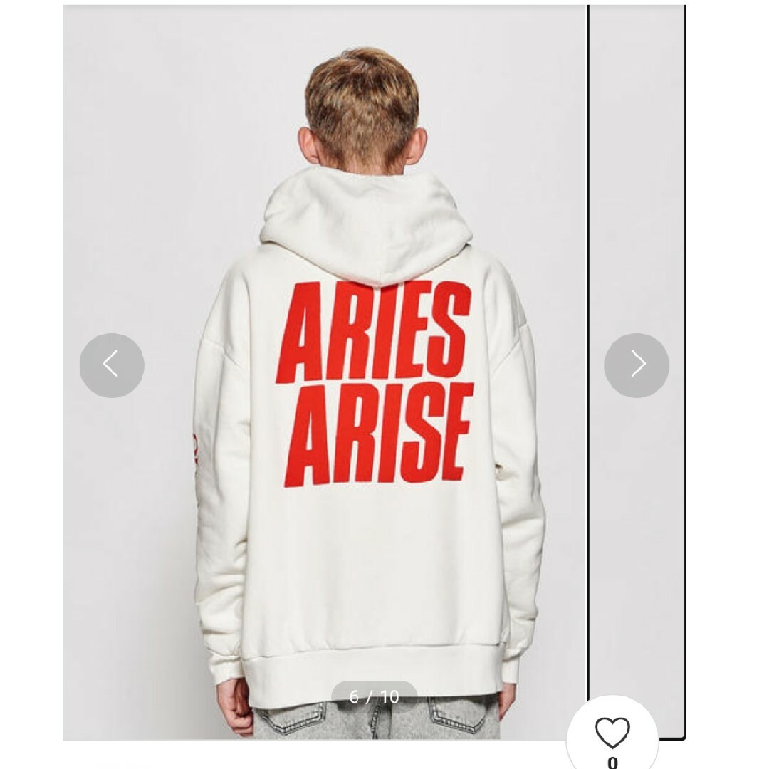 aries(アリエス)のARIES NO PROBLEM HD パーカー メンズのトップス(パーカー)の商品写真