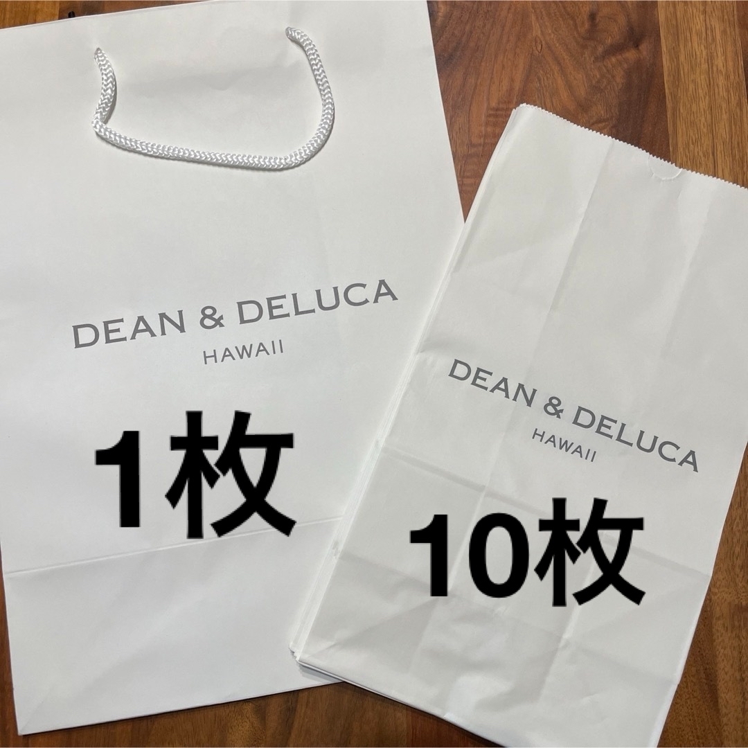 DEAN & DELUCA(ディーンアンドデルーカ)のDEAN&DELUCA・ディーンアンドデルーカ・Hawaii・ハワイ・紙袋 レディースのバッグ(ショップ袋)の商品写真