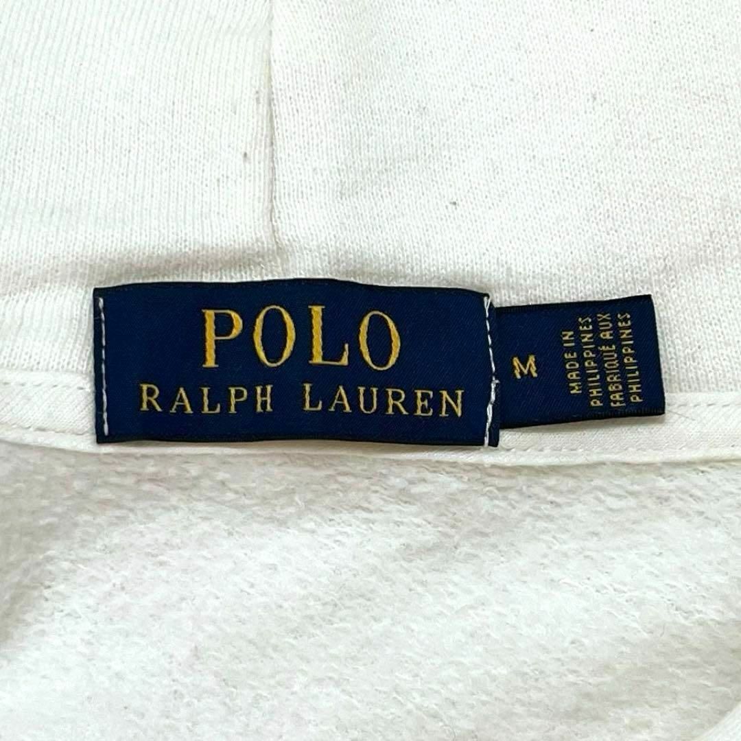 POLO RALPH LAUREN(ポロラルフローレン)の9671 ポロラルフローレン フーディースウェット ポロベア ホワイト M～ メンズのトップス(パーカー)の商品写真