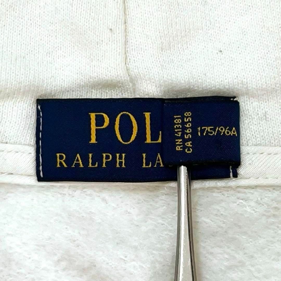 POLO RALPH LAUREN(ポロラルフローレン)の9671 ポロラルフローレン フーディースウェット ポロベア ホワイト M～ メンズのトップス(パーカー)の商品写真