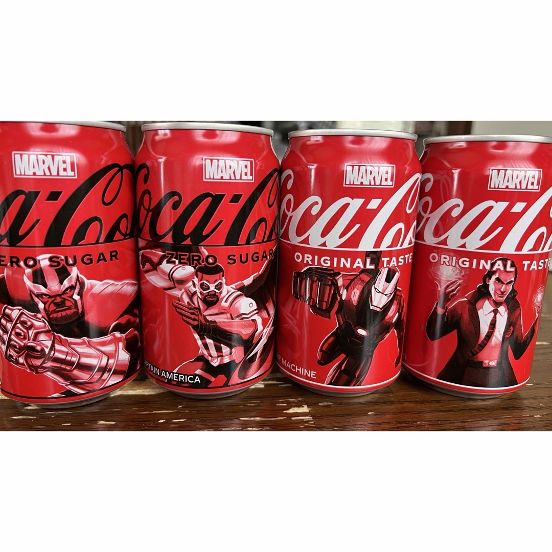 コカ・コーラ(コカコーラ)のコカコーラ マーベル 食品/飲料/酒の飲料(ソフトドリンク)の商品写真