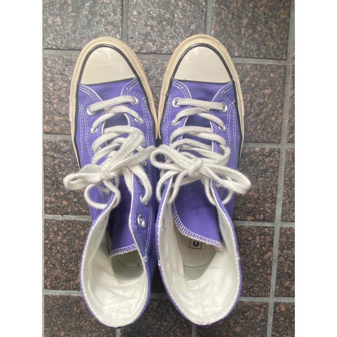 CHUCK TAYLOR(チャックテイラー)の☆24cm ct70チャックテイラーハイカット紫 レディースの靴/シューズ(スニーカー)の商品写真