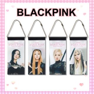 BLACKPINK - BLACKPINKミニタペストリーキーホルダー ジェニ リサ ロゼ ジス グッズ