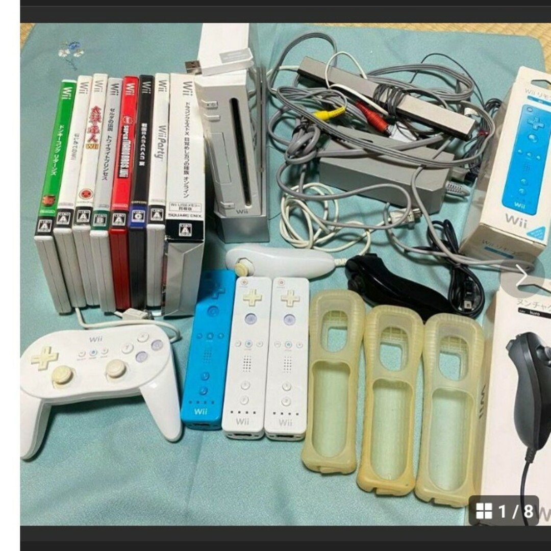 wii本体他　ジャンク品 エンタメ/ホビーのゲームソフト/ゲーム機本体(家庭用ゲーム機本体)の商品写真