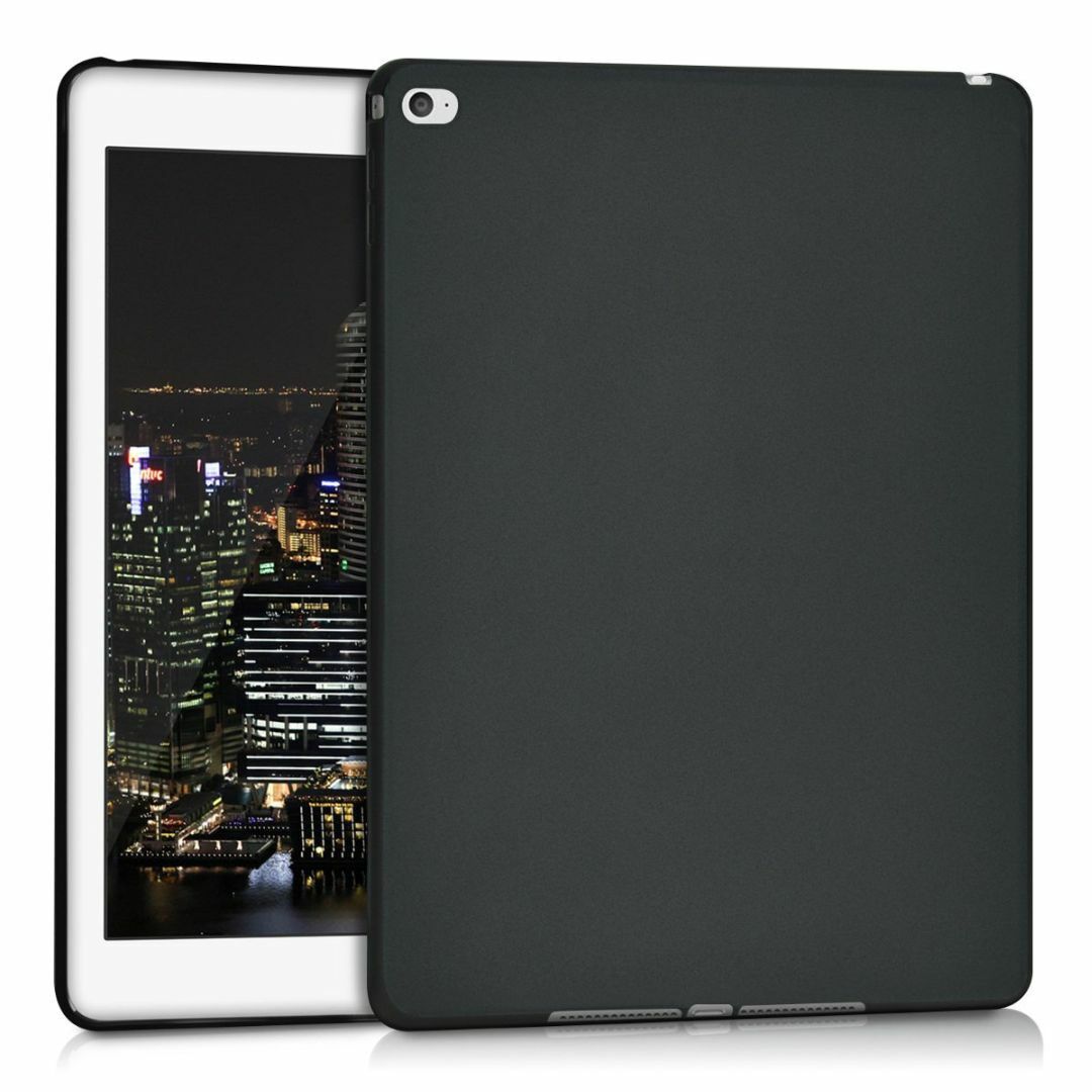 【色: ブラック】kwmobile 対応: Apple iPad Air 2 ケ スマホ/家電/カメラのPC/タブレット(タブレット)の商品写真
