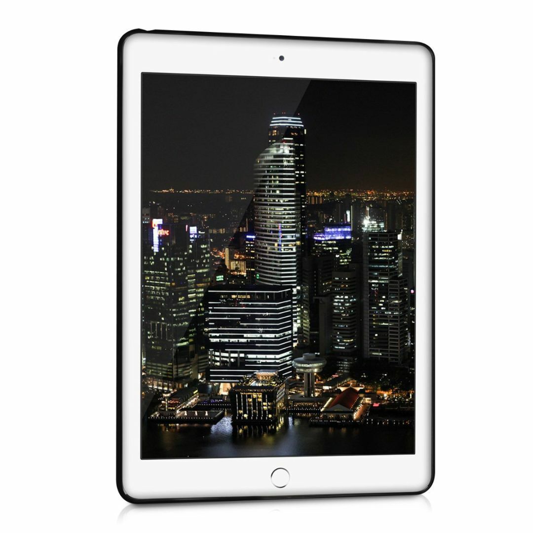 【色: ブラック】kwmobile 対応: Apple iPad Air 2 ケ スマホ/家電/カメラのPC/タブレット(タブレット)の商品写真