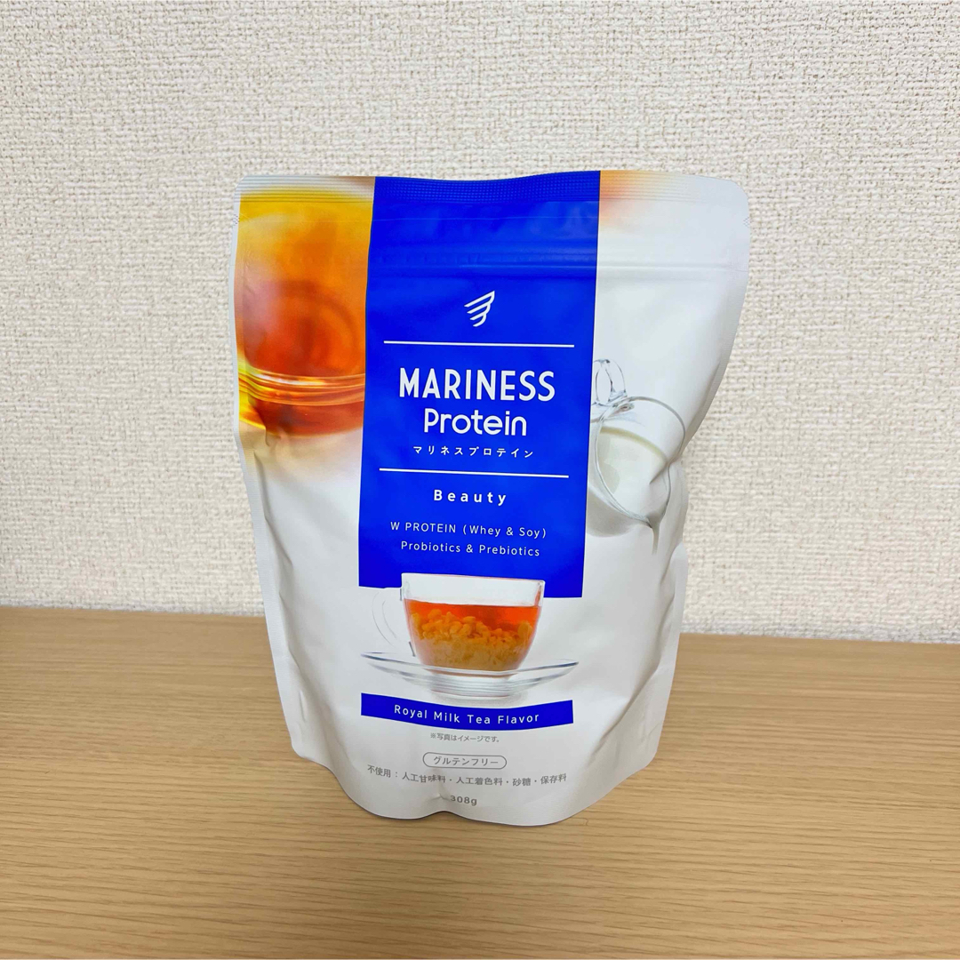 GW特価　マリネスプロテイン(ロイヤルミルクティー味) 食品/飲料/酒の健康食品(プロテイン)の商品写真