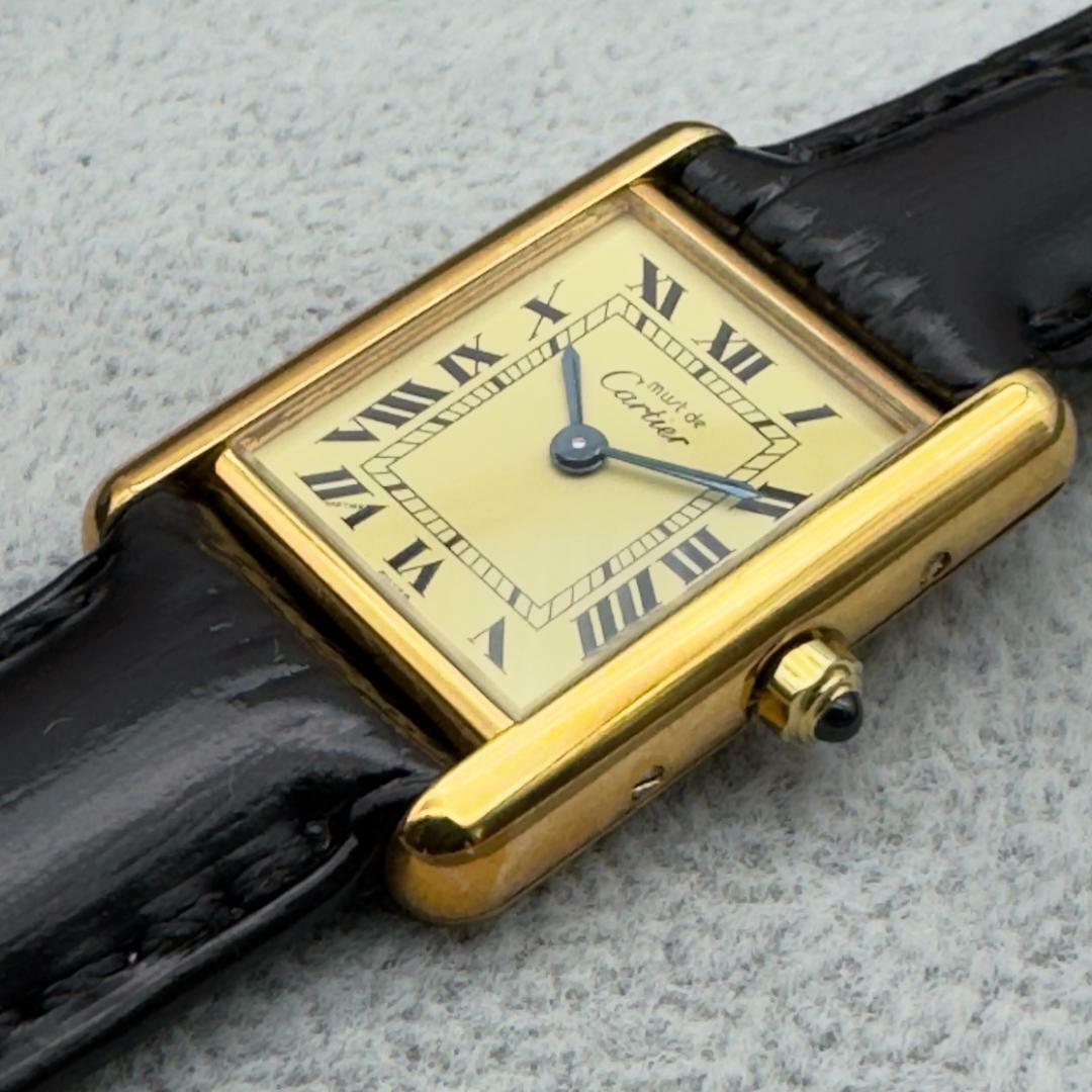 Cartier(カルティエ)の極上品 カルティエ マストタンクSM クォーツ  腕時計 C82 レディースのファッション小物(腕時計)の商品写真