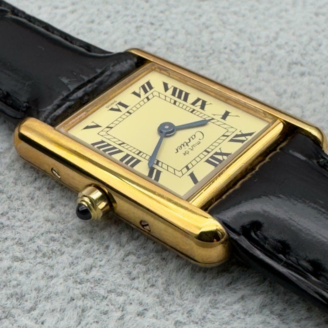 Cartier(カルティエ)の極上品 カルティエ マストタンクSM クォーツ  腕時計 C82 レディースのファッション小物(腕時計)の商品写真