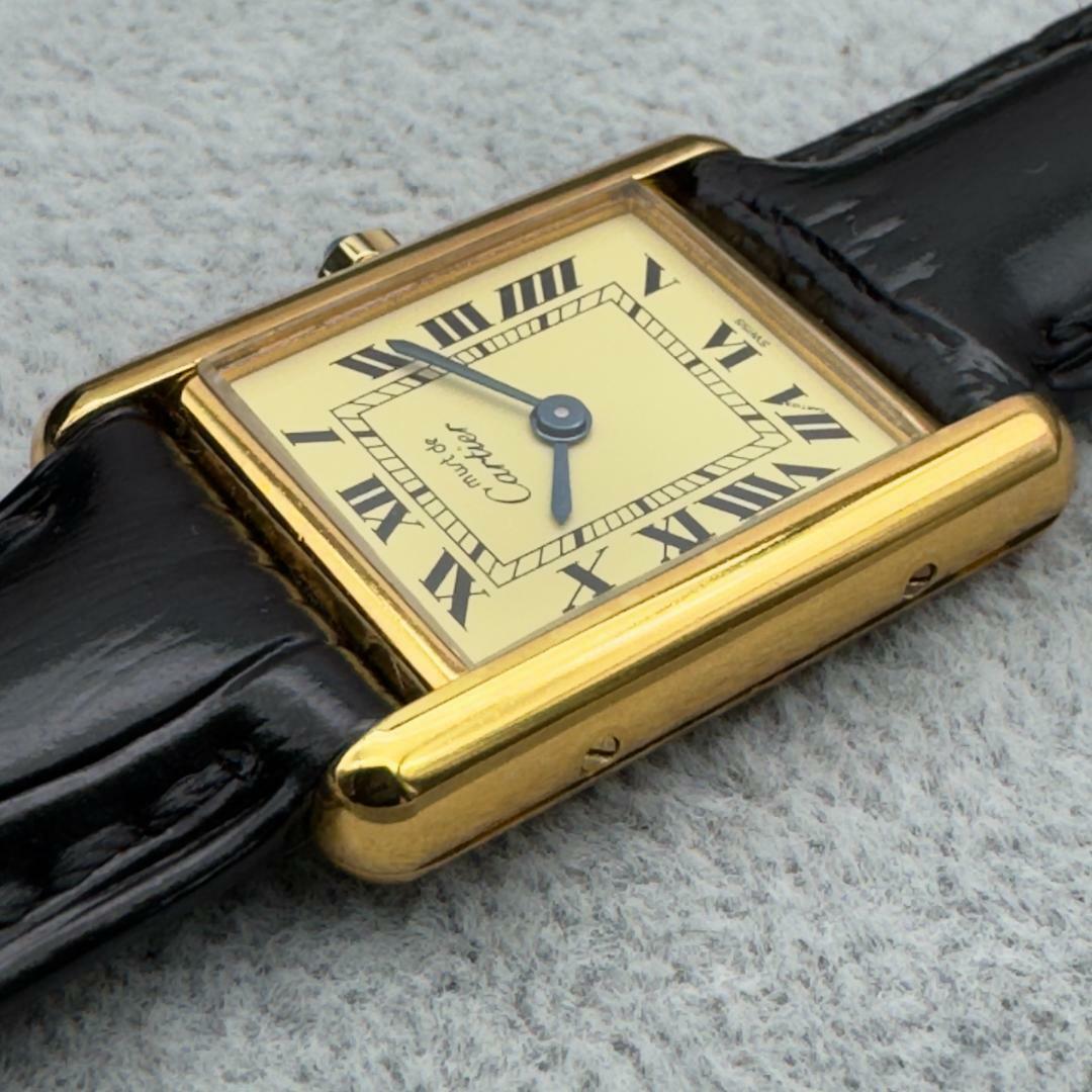Cartier(カルティエ)の極上品 カルティエ マストタンクSM クォーツ  腕時計 C82 レディースのファッション小物(腕時計)の商品写真