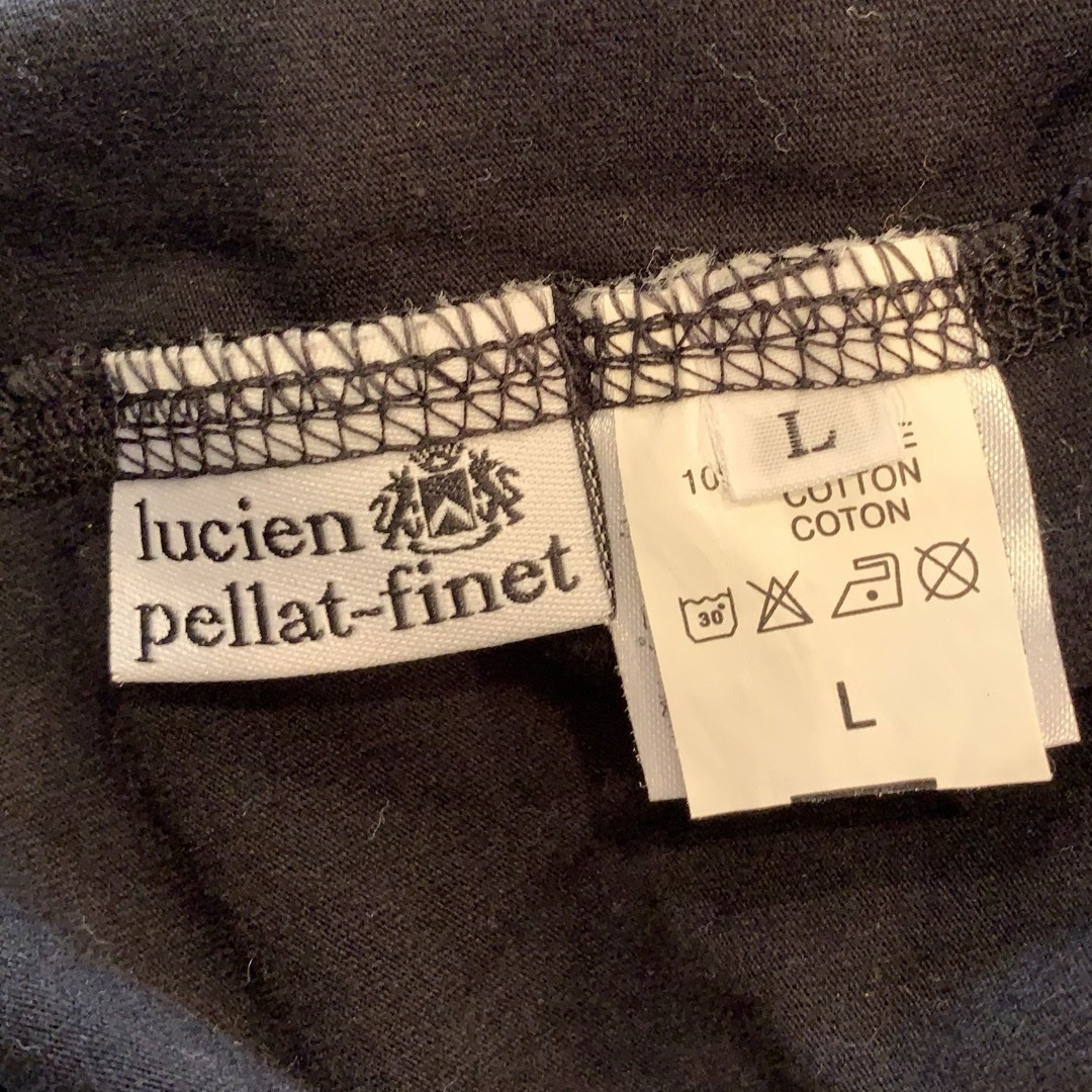 Lucien pellat-finet(ルシアンペラフィネ)のルシアンペラフィネ Tシャツ  黒 レディースのトップス(Tシャツ(半袖/袖なし))の商品写真