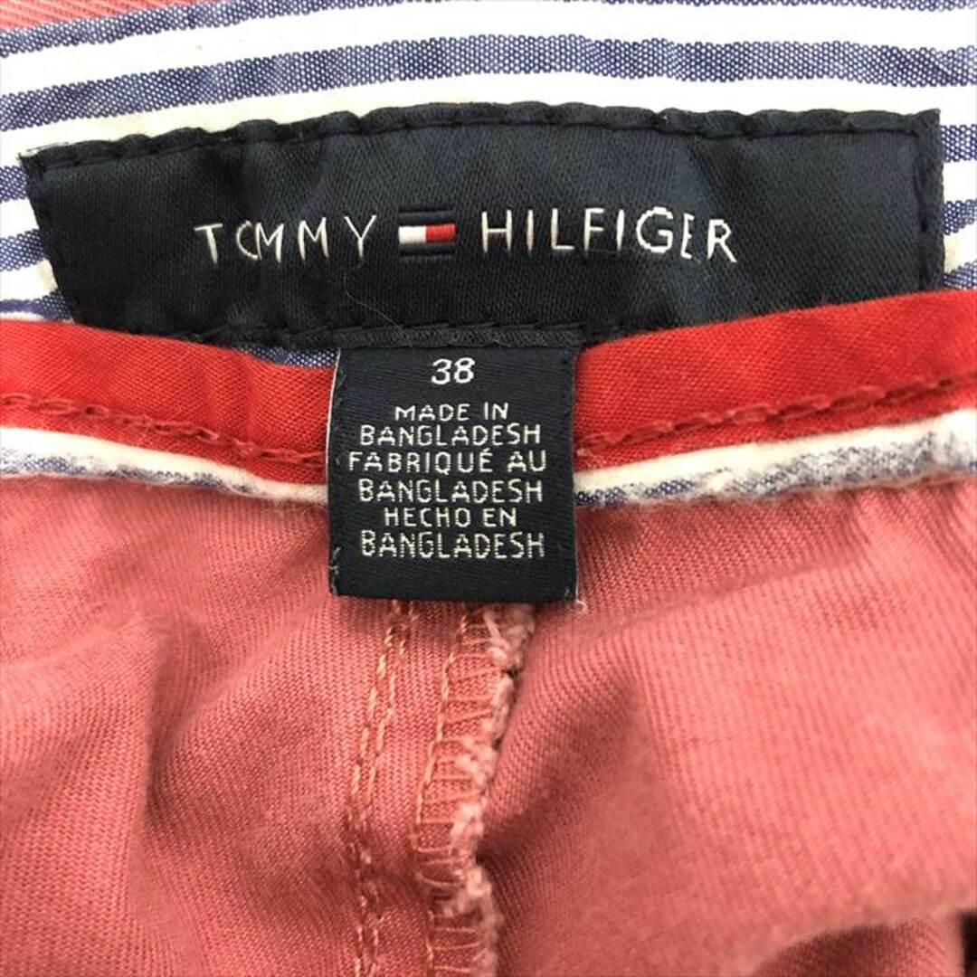 TOMMY HILFIGER(トミーヒルフィガー)の90s 古着 トミーヒルフィガー ハーフパンツ 刺繍ロゴ ワイド W39 L10 メンズのパンツ(その他)の商品写真