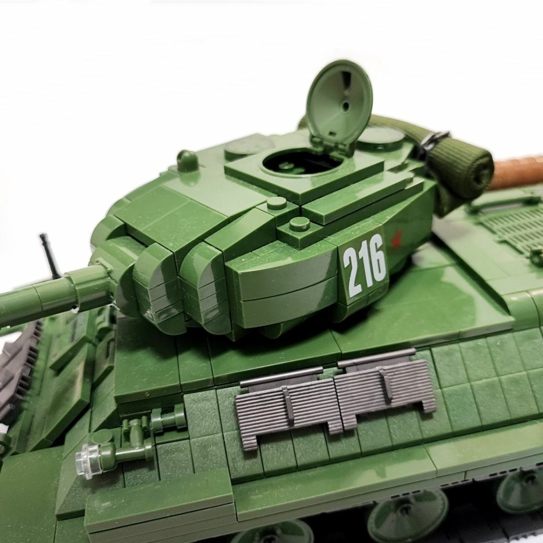 ソビエト T-34 ブロック戦車 ミリタリー 戦車 国内発送 エンタメ/ホビーのおもちゃ/ぬいぐるみ(模型/プラモデル)の商品写真