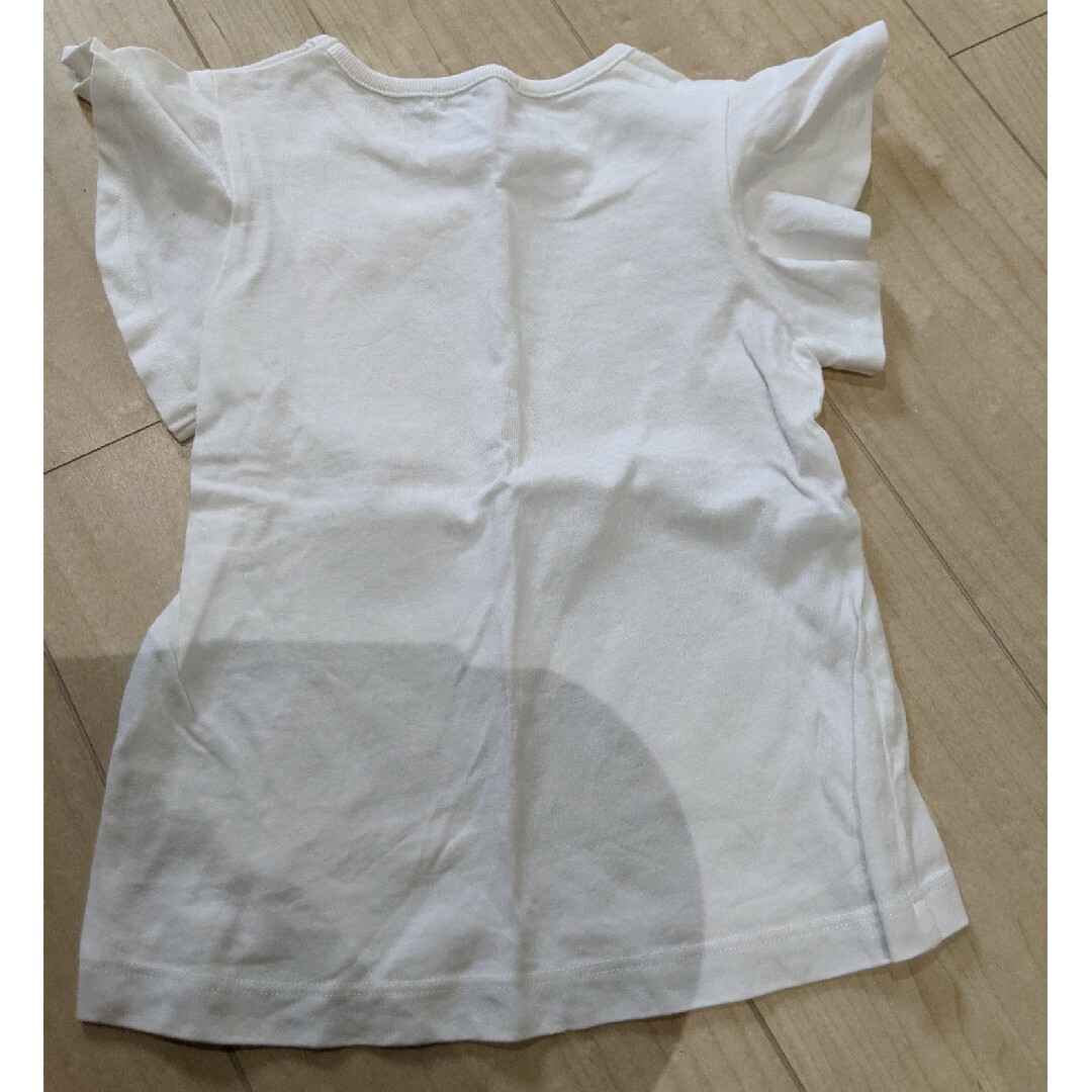 リラックマ(リラックマ)の１００サイズ　リラックマフリルTシャツ キッズ/ベビー/マタニティのキッズ服女の子用(90cm~)(Tシャツ/カットソー)の商品写真