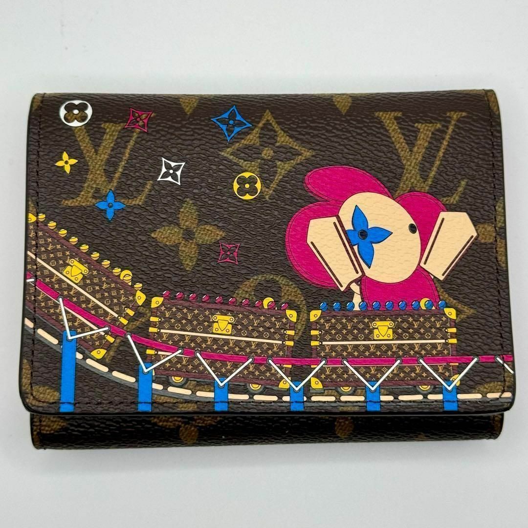 LOUIS VUITTON(ルイヴィトン)の【美品】ルイヴィトン モノグラム ポルトフォイユ ヴィクトリーヌ 三つ折り財布 レディースのファッション小物(財布)の商品写真