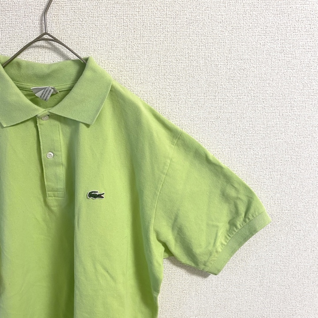 LACOSTE(ラコステ)の90s 古着 ラコステ ポロシャツ 刺繍ロゴ ゆるダボ ワンポイント XL メンズのトップス(ポロシャツ)の商品写真