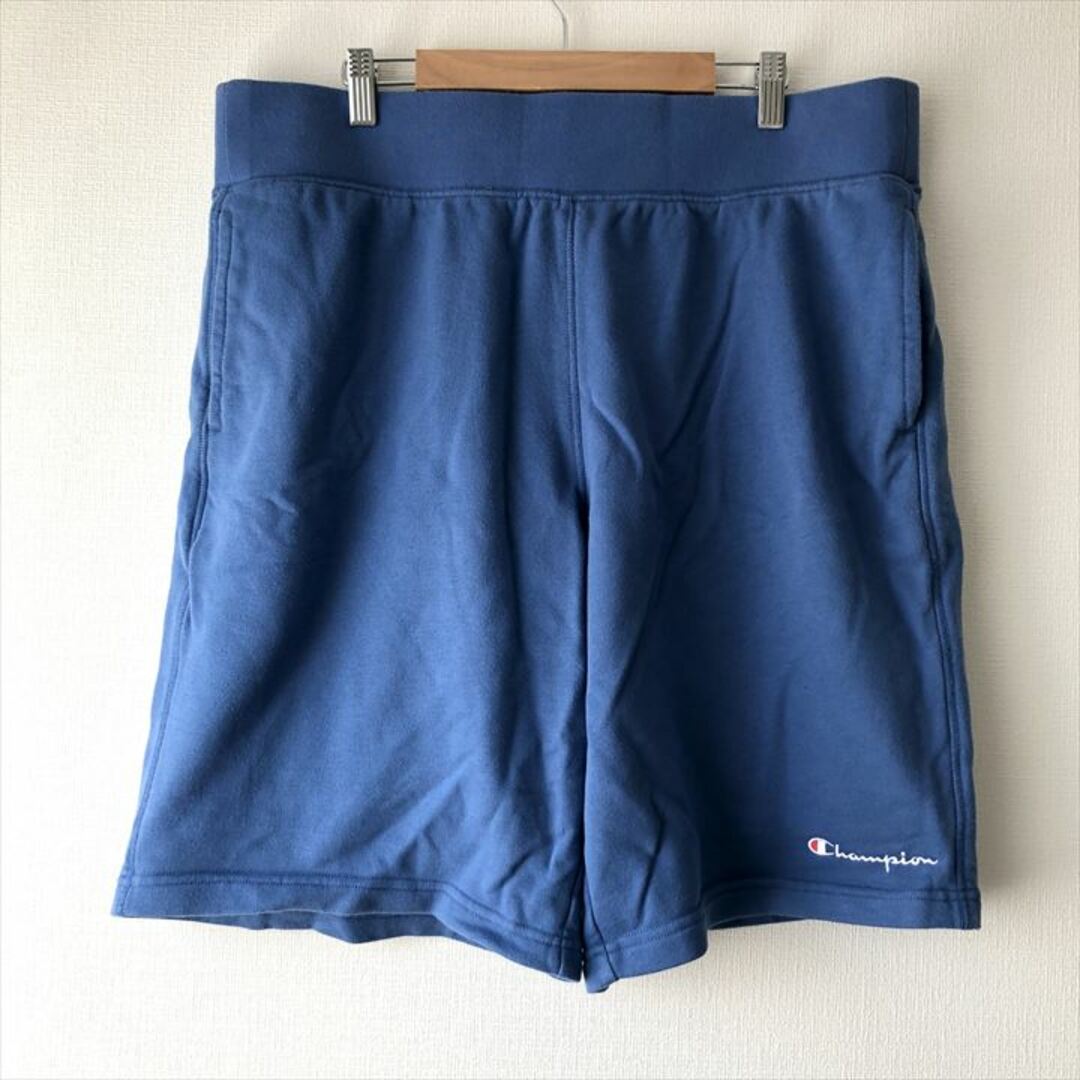 Champion(チャンピオン)の90s 古着 チャンピオン ハーフパンツ 刺繍ロゴ Ｗ36 L9  メンズのパンツ(ショートパンツ)の商品写真