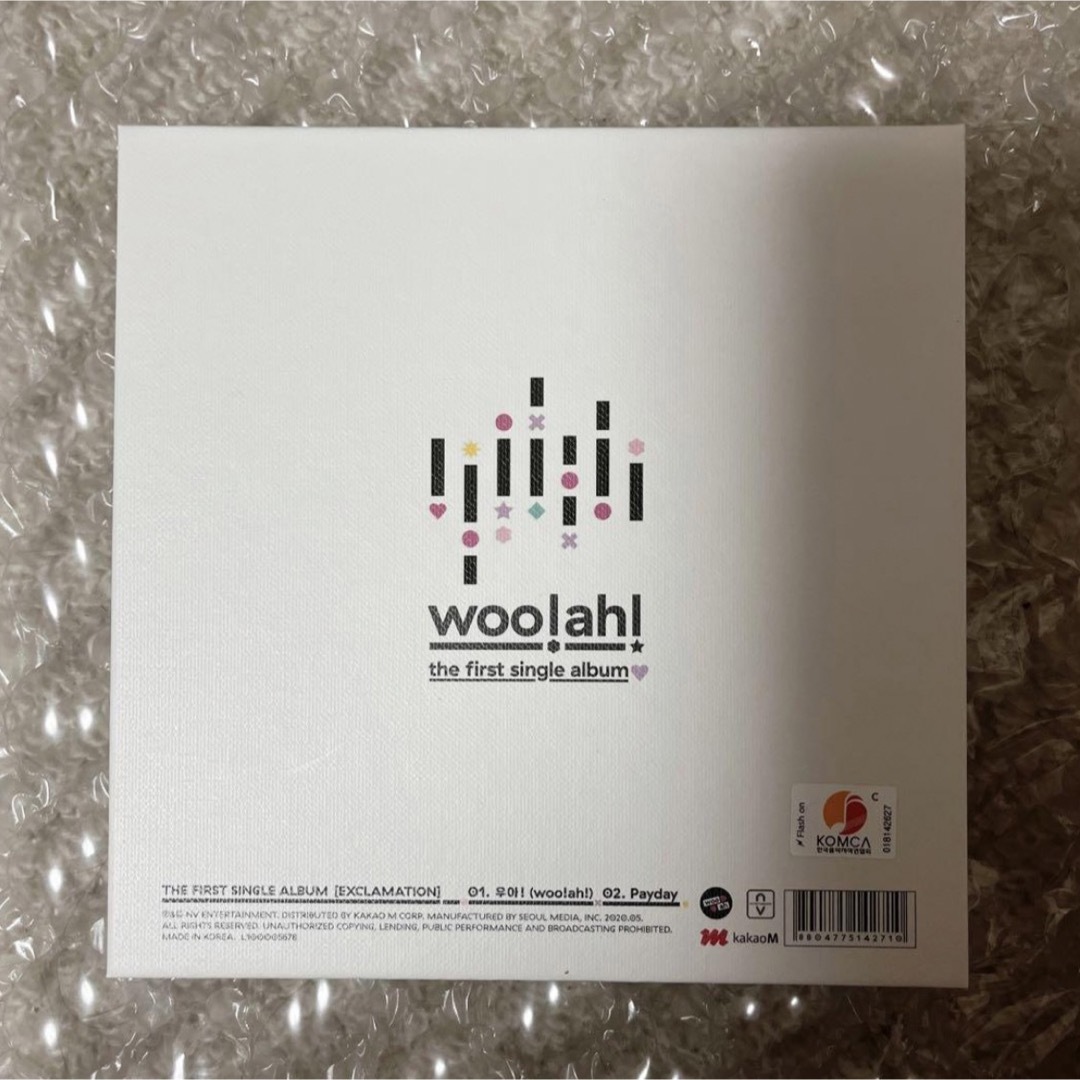 wooah cd アルバム　exclamation woo!ah! エンタメ/ホビーのCD(K-POP/アジア)の商品写真