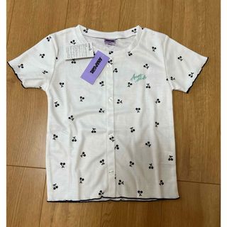 アナップガール(ANAP GiRL)の【新品】ANAP GiRL 半袖シャツM160(Tシャツ/カットソー)