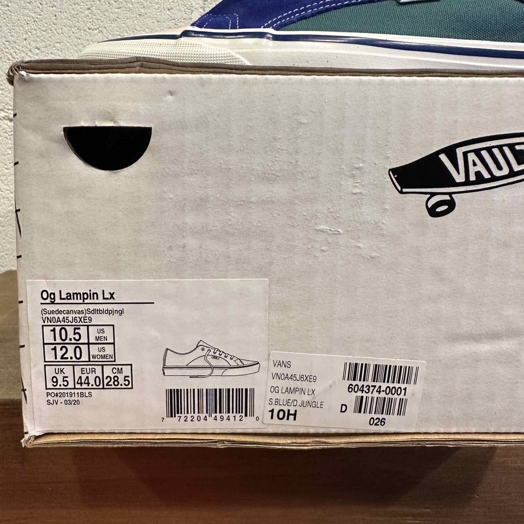 VANS VAULT(バンズボルト)の未使用OG LAMPIN LX ランピン 28.5cm バンズ VANS ボルト メンズの靴/シューズ(スニーカー)の商品写真