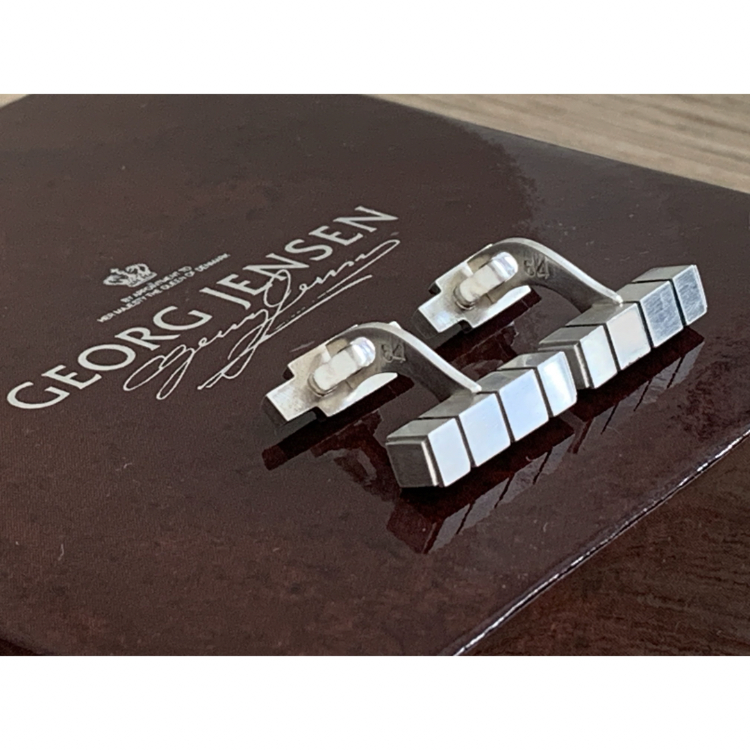 Georg Jensen(ジョージジェンセン)のGEORG JENSEN カフリンクス 64※付属品無し メンズのファッション小物(カフリンクス)の商品写真