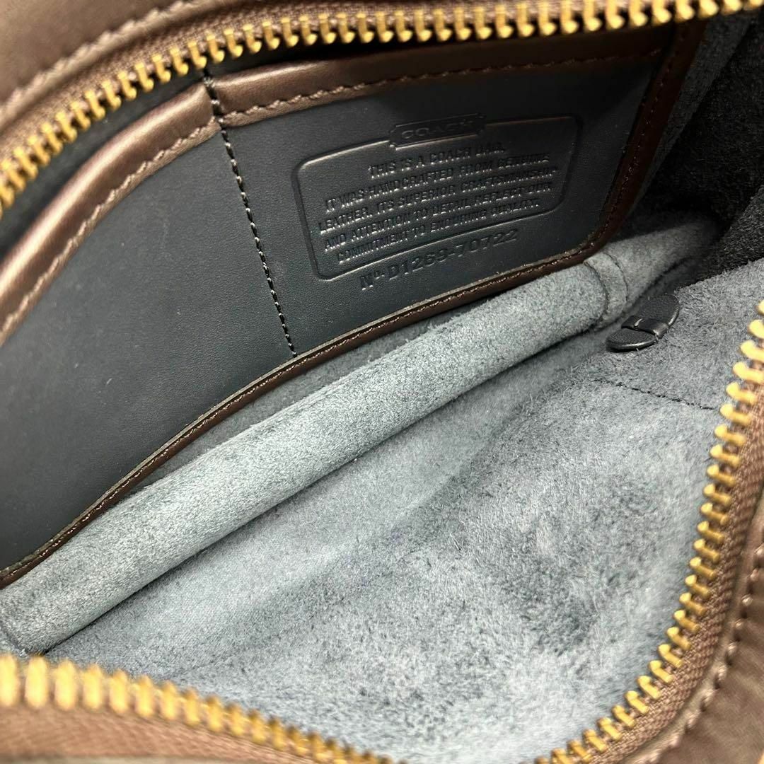COACH - X476【美品】コーチ/ショルダー・ボディバッグ ターンロック COACH - X476【美品】コーチ/ショルダー・ボディバッグ ターンロック