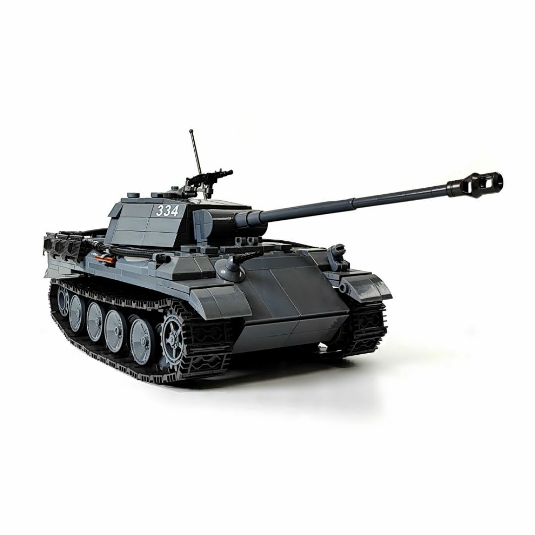 ESシリーズ ドイツ パンター ブロック戦車 ミリタリー 戦車 エンタメ/ホビーのおもちゃ/ぬいぐるみ(模型/プラモデル)の商品写真