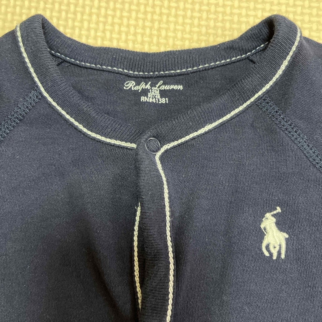 Ralph Lauren(ラルフローレン)の薄手のカバーオール キッズ/ベビー/マタニティのベビー服(~85cm)(カバーオール)の商品写真