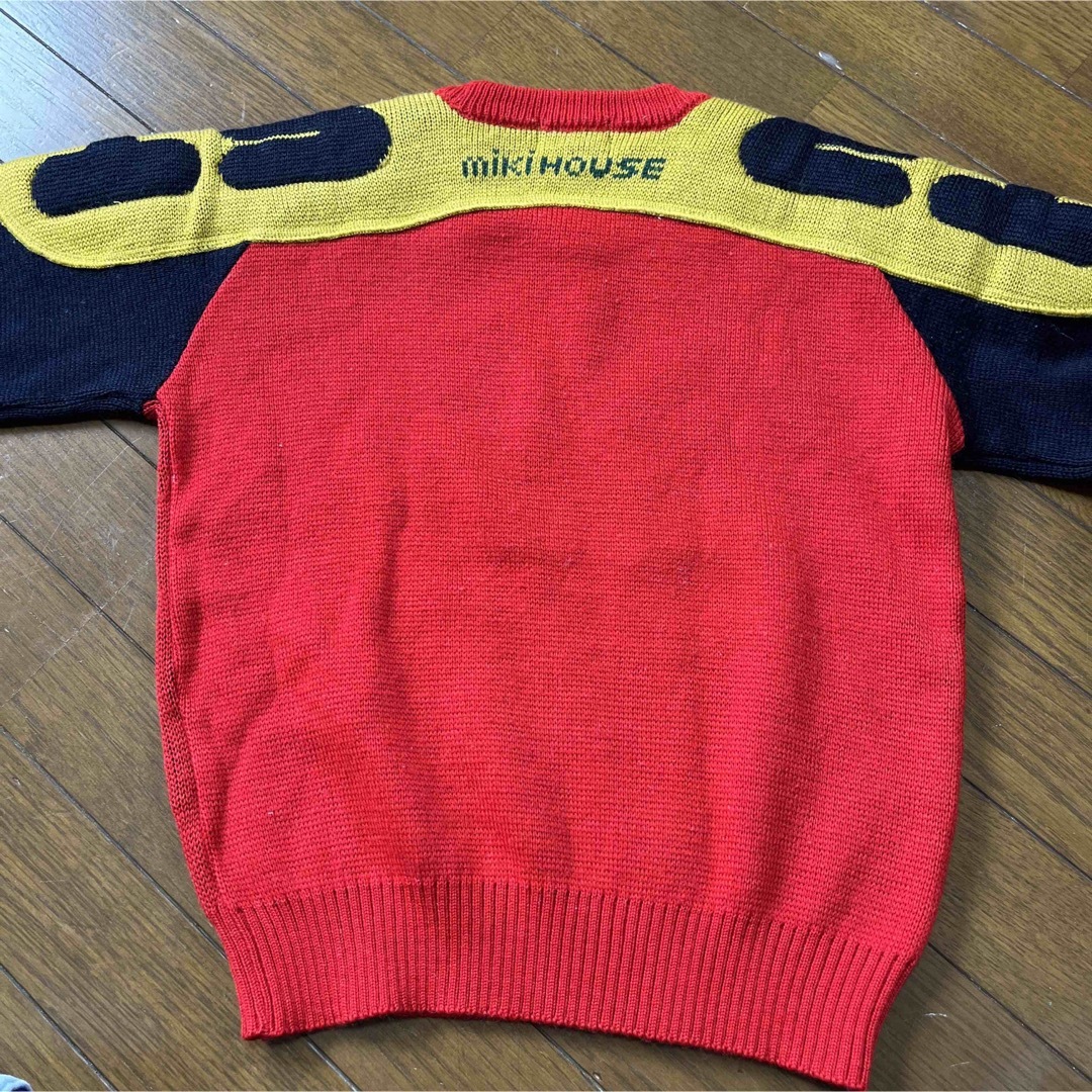 mikihouse(ミキハウス)のミキハウス　ニット　S(120)くらい キッズ/ベビー/マタニティのキッズ服男の子用(90cm~)(ニット)の商品写真