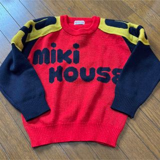 ミキハウス(mikihouse)のミキハウス　ニット　S(120)くらい(ニット)